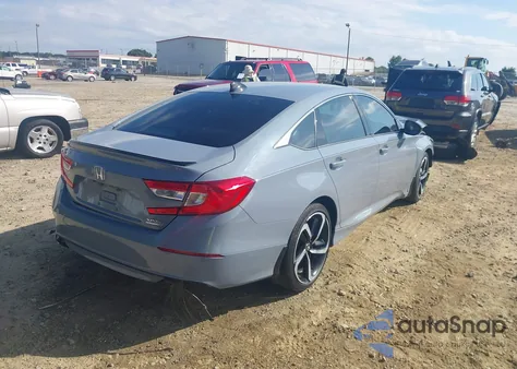 2022 Honda Accord Sport Special Edition из США, поврежденный, VIN 1HGCV1F4XNA092106